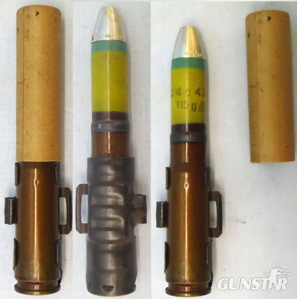 INERT DEACTIVATED. MINT Condition, WW2 1942 Dated 20 mm MK151/20 (20x82) HEI/T (High Explosive Incendiary/Tracer) Cannon Round, Transit Tube & Link. - O 1991 INERT DEACTIVATED. MINT Condition, WW2 1942 Dated 20 mm MK151/20 (20x82) HEI/T (High Explosive Incendiary/Tracer) Cannon Round, Transit Tube & Link. - O 1991  Other Ammunition in 