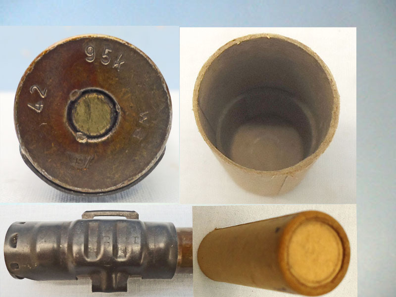 INERT DEACTIVATED. MINT Condition, WW2 1942 Dated 20 mm MK151/20 (20x82) HEI/T (High Explosive Incendiary/Tracer) Cannon Round, Transit Tube & Link. - O 1991 INERT DEACTIVATED. MINT Condition, WW2 1942 Dated 20 mm MK151/20 (20x82) HEI/T (High Explosive Incendiary/Tracer) Cannon Round, Transit Tube & Link. - O 1991  Other Ammunition