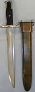 U.S. ‘M1’ Garand Bayonet and Scabbard. BAYO 733. Bayonet