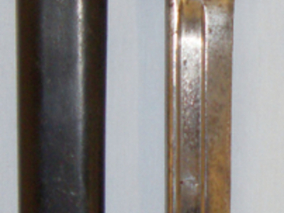 British L1A3 Bayonet with NATO Stores Code & No.5 Scabbard. BAYO 797. Bayonet