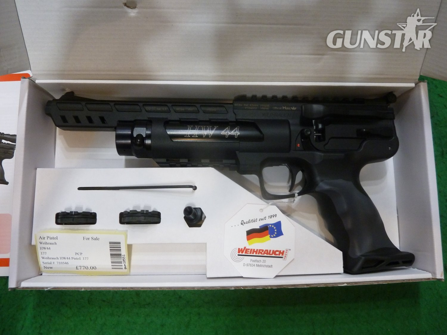 Weihrauch HW44 .177 in 
