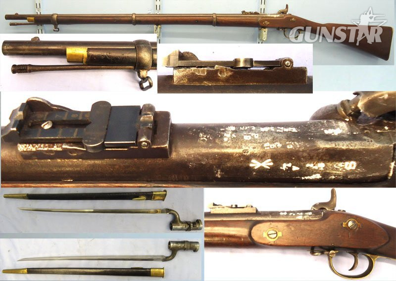 SAVIOUR OF BRITISH INDIA** British 1857 Dated, Tower, 1853 Pattern, (Second Model) .577 Calibre 3 Band Percussion Rifle, Regiment Marked 78 M 152 to the Scottish 78th Regiment of Foot (Later Seaforth Highlanders). Sn 23484:119 SAVIOUR OF BRITISH INDIA** British 1857 Dated, Tower, 1853 Pattern, (Second Model) .577 Calibre 3 Band Percussion Rifle, Regiment Marked 78 M 152 to the Scottish 78th Regiment of Foot (Later Seaforth Highlanders). Sn 23484:119 Muzzleloader None Rifle