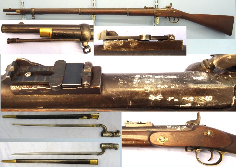 SAVIOUR OF BRITISH INDIA** British 1857 Dated, Tower, 1853 Pattern, (Second Model) .577 Calibre 3 Band Percussion Rifle, Regiment Marked 78 M 152 to the Scottish 78th Regiment of Foot (Later Seaforth Highlanders). Sn 23484:119 SAVIOUR OF BRITISH INDIA** British 1857 Dated, Tower, 1853 Pattern, (Second Model) .577 Calibre 3 Band Percussion Rifle, Regiment Marked 78 M 152 to the Scottish 78th Regiment of Foot (Later Seaforth Highlanders). Sn 23484:119 Muzzleloader None Rifle