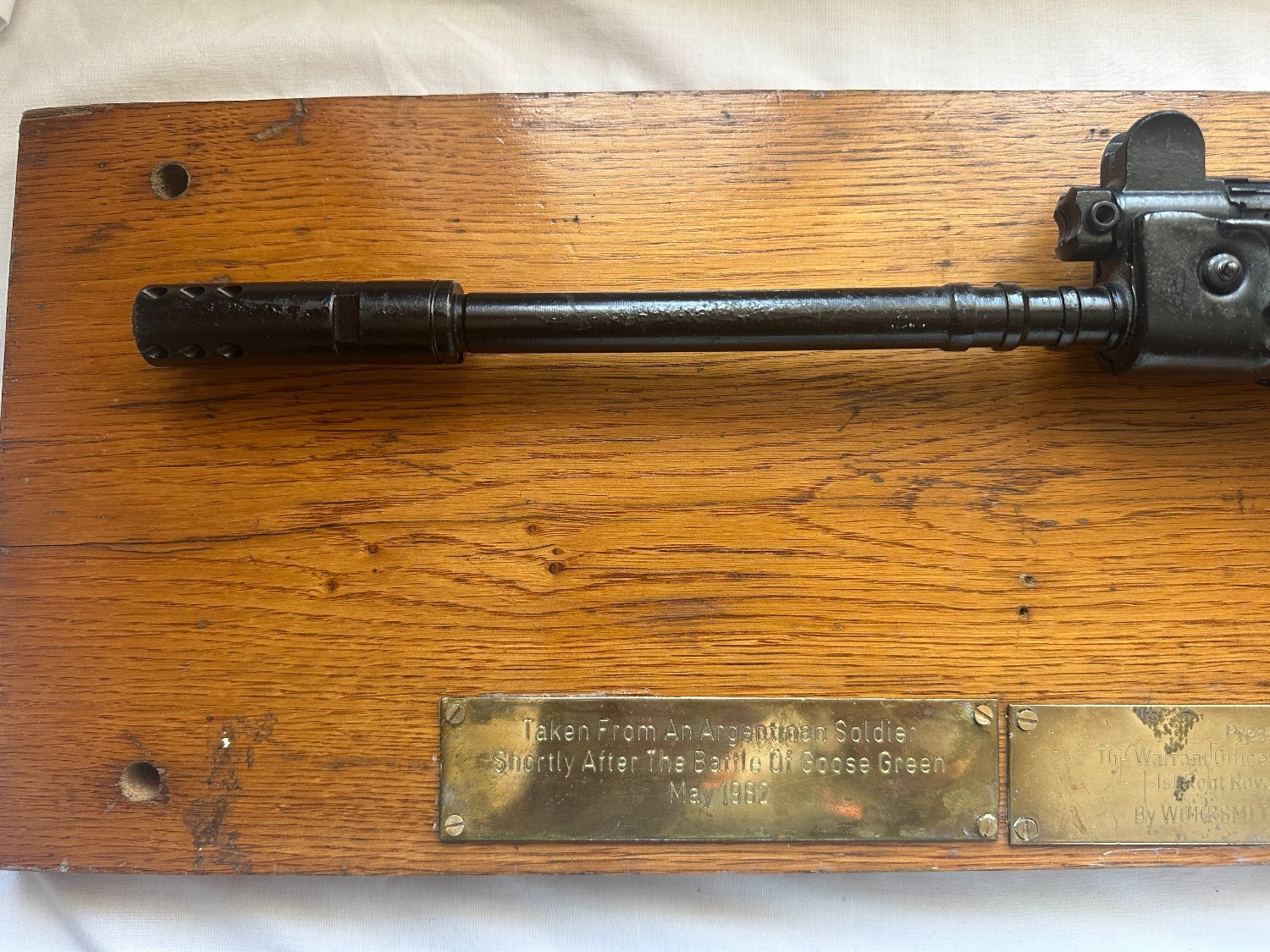  Falklands War 1982 ‘Bring Back’ — Argentine FN FAL, FMAP-DM Rosario FN FAL Semi-Auto 7.62x51mm NATO Rifle