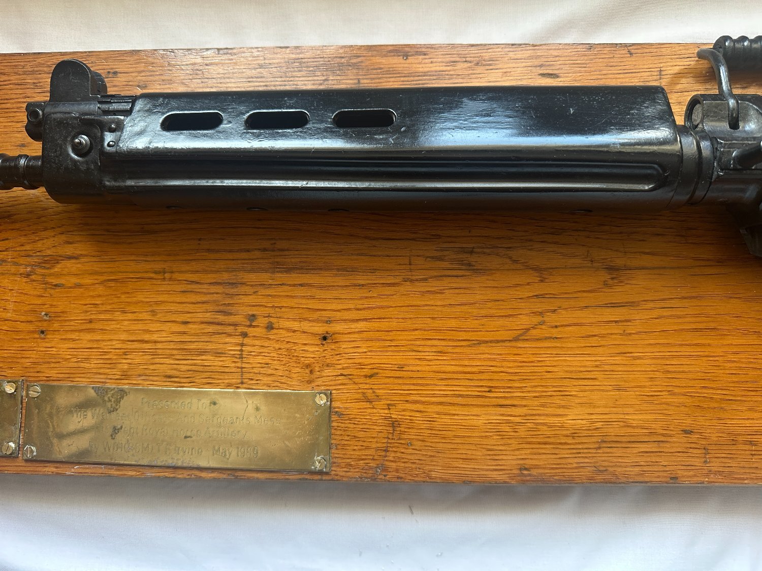 Falklands War 1982 ‘Bring Back’ — Argentine FN FAL, FMAP-DM Rosario FN FAL Semi-Auto 7.62x51mm NATO Rifle - {CATEGORY} in 