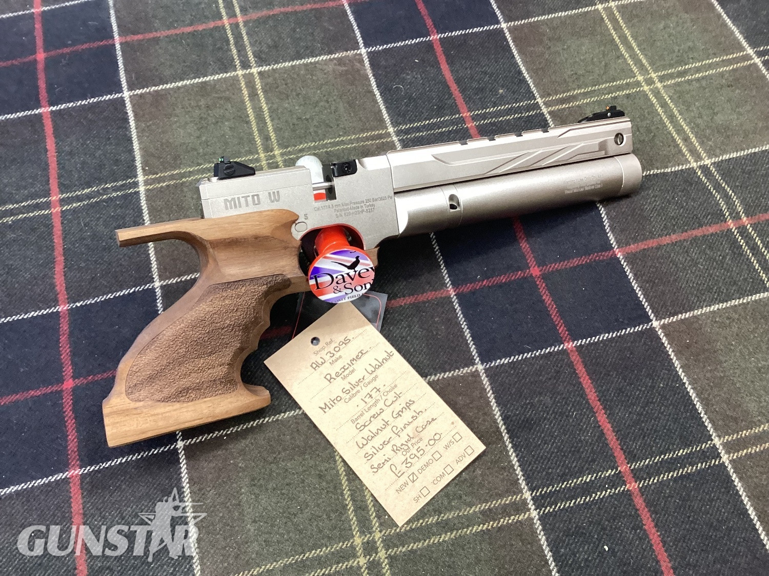 Reximex MITO SILVER WALNUT .177 in 