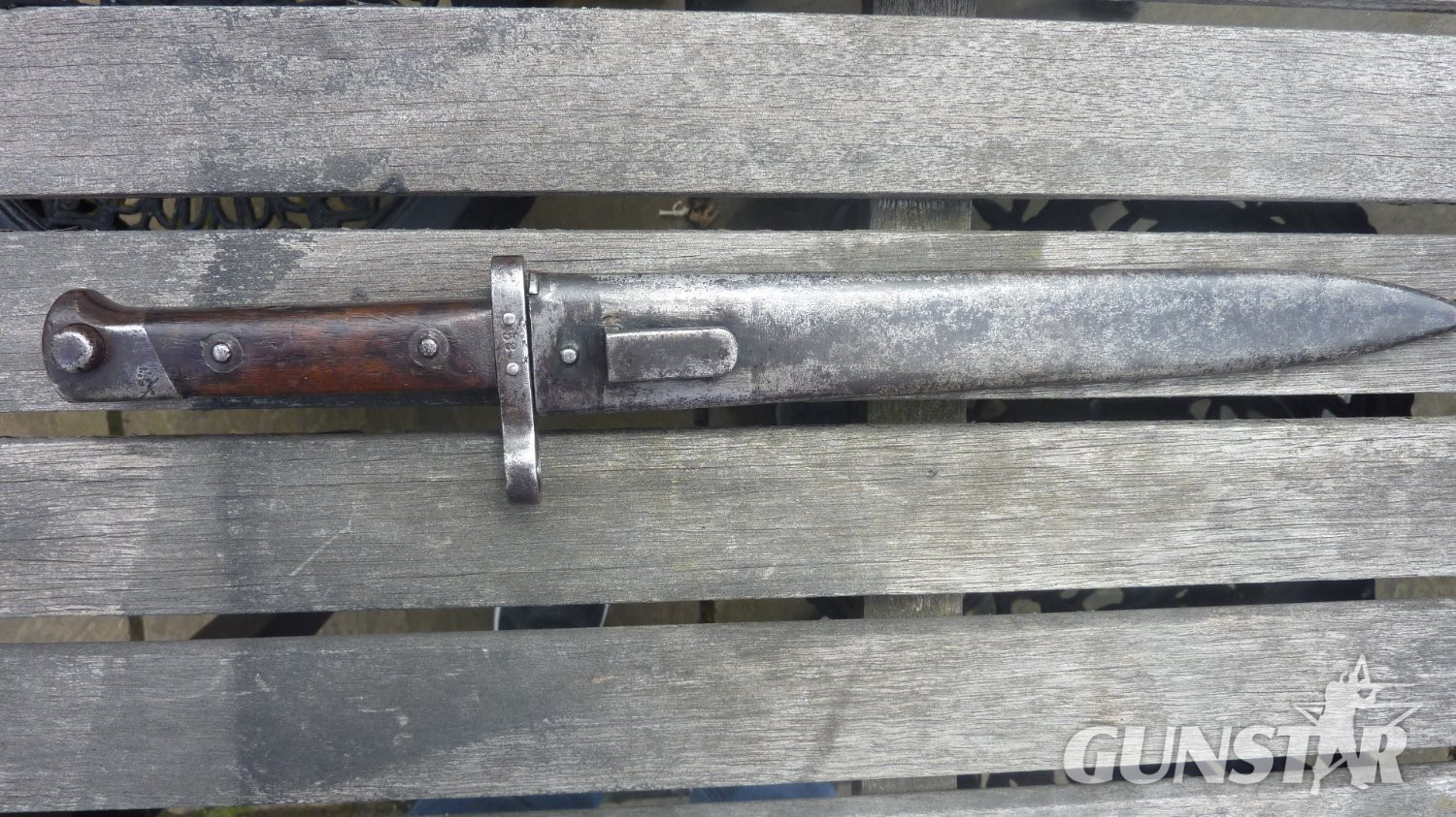 1888 Mannlicher rifle Bayonet in 