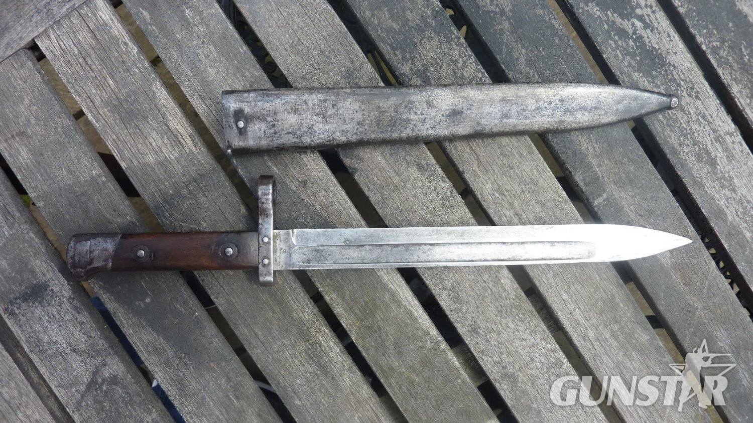  1888 Mannlicher rifle Bayonet