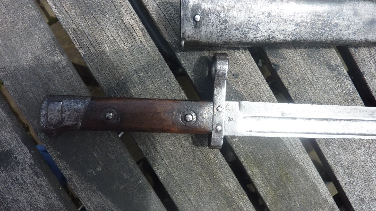 1888 Mannlicher rifle Bayonet 