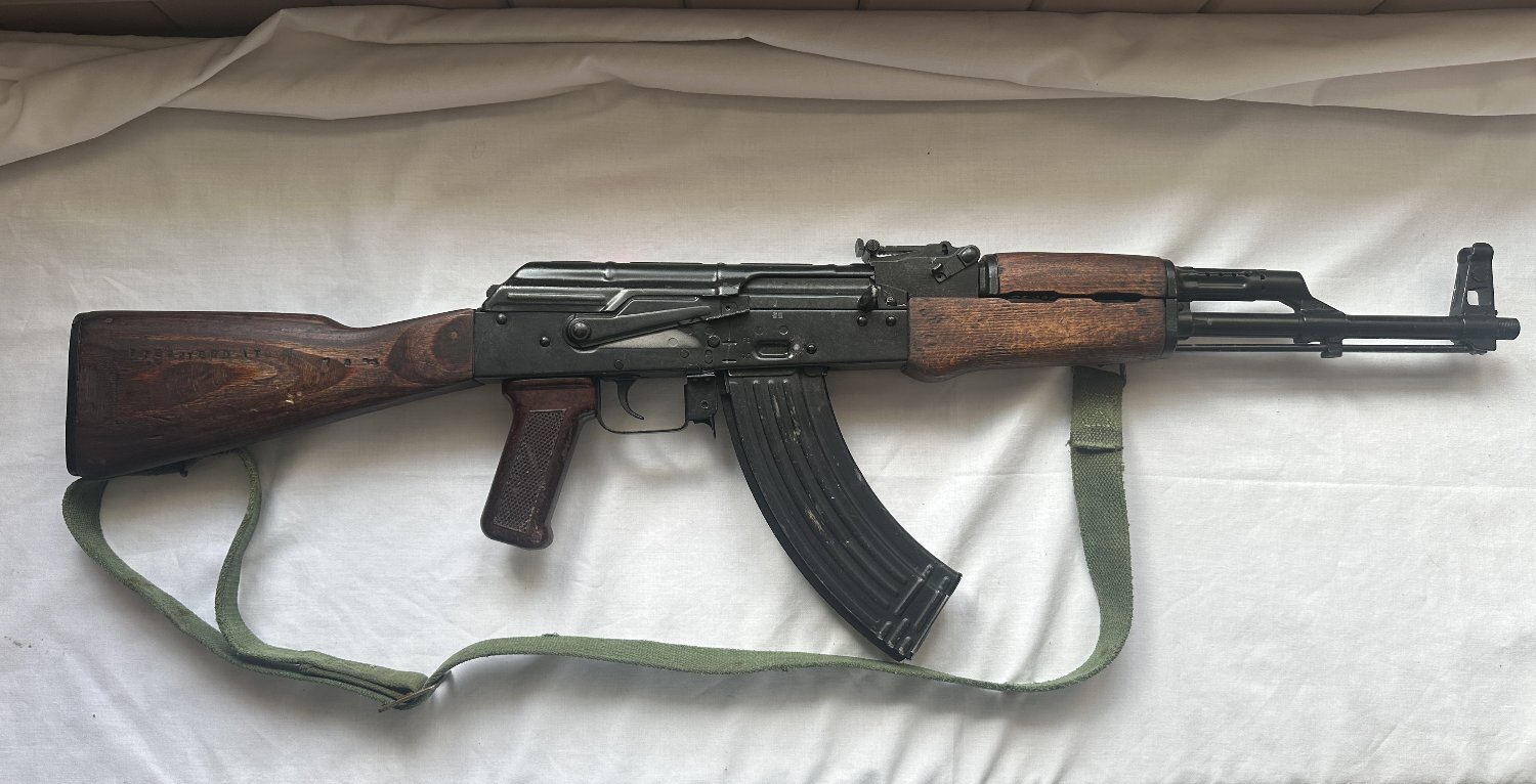 Gulf War 1991 (Op GRANBY) 'Bring Back' — Soviet Izhevsk AKM-Pattern Rifle, 1974  AKM Semi-Auto 7.62x39mm Rifle in 