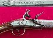 Ref 3175. A high quality European flintlock pistol with 12 inch barrel. Circa 1810. None  Muzzleloader