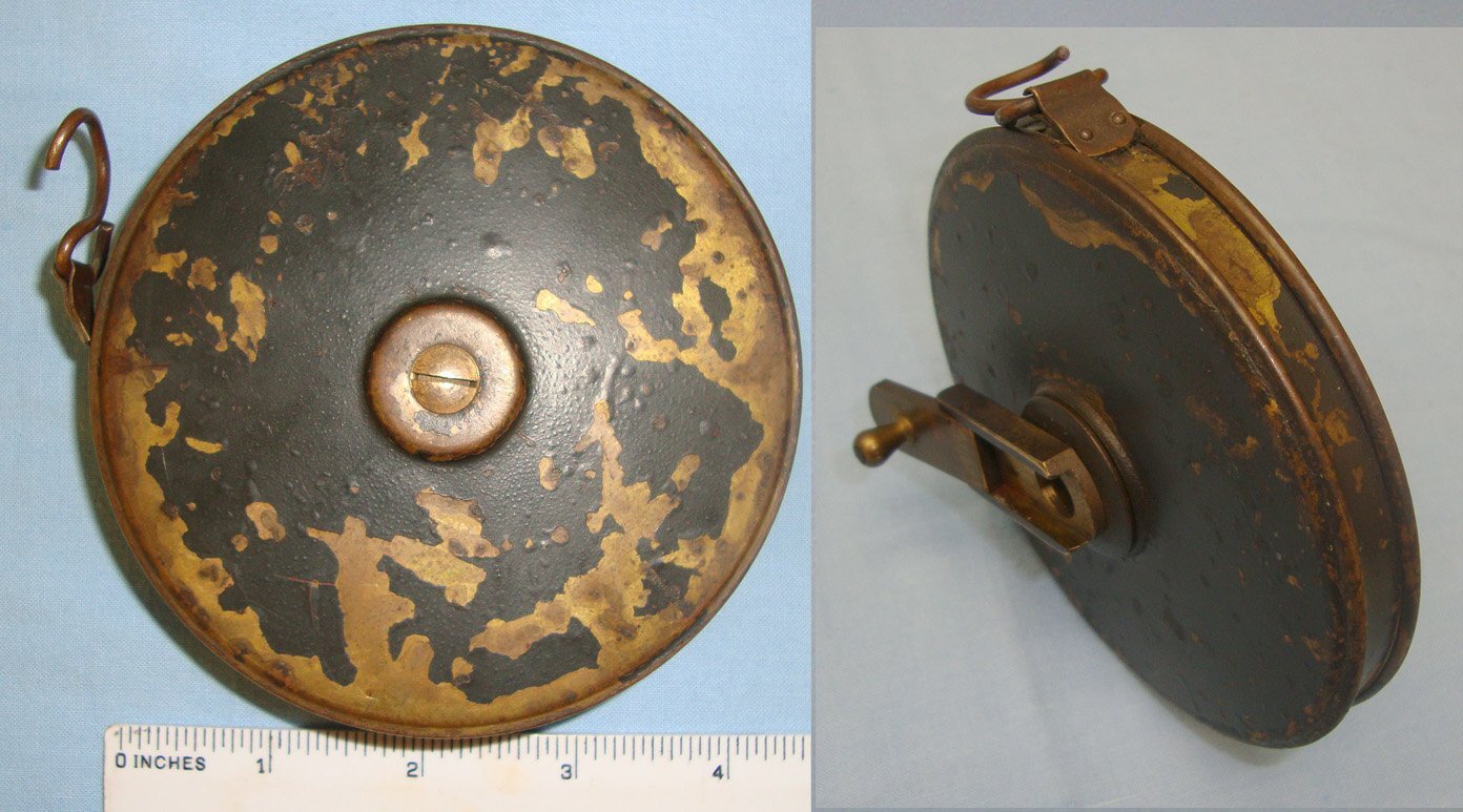  WW2 Nazi German Army Pioneer (Pionier ) Troops 25 Metre Field Tape Measure. Sn 21439  Antique & Militaria