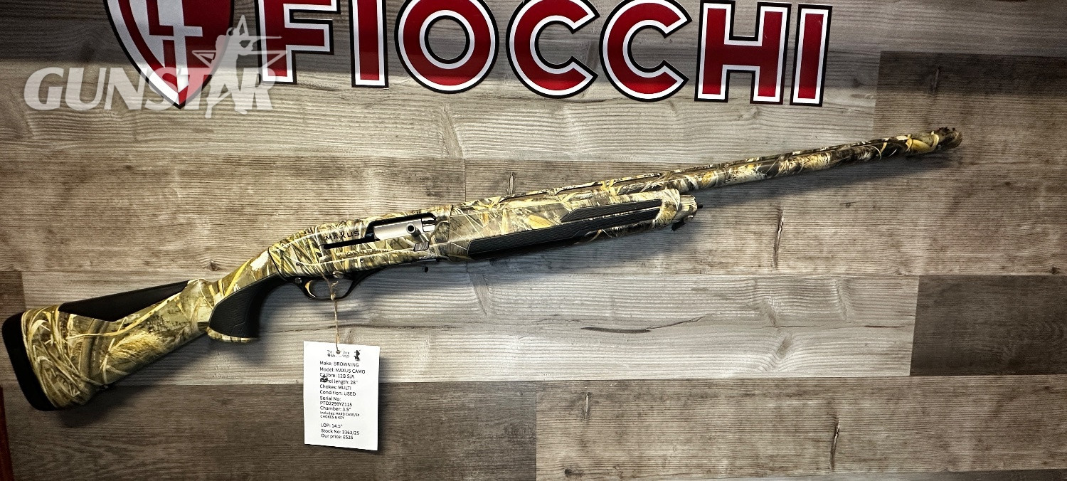 Browning Maxus Camo Semi-Auto 12 Bore/gauge in 