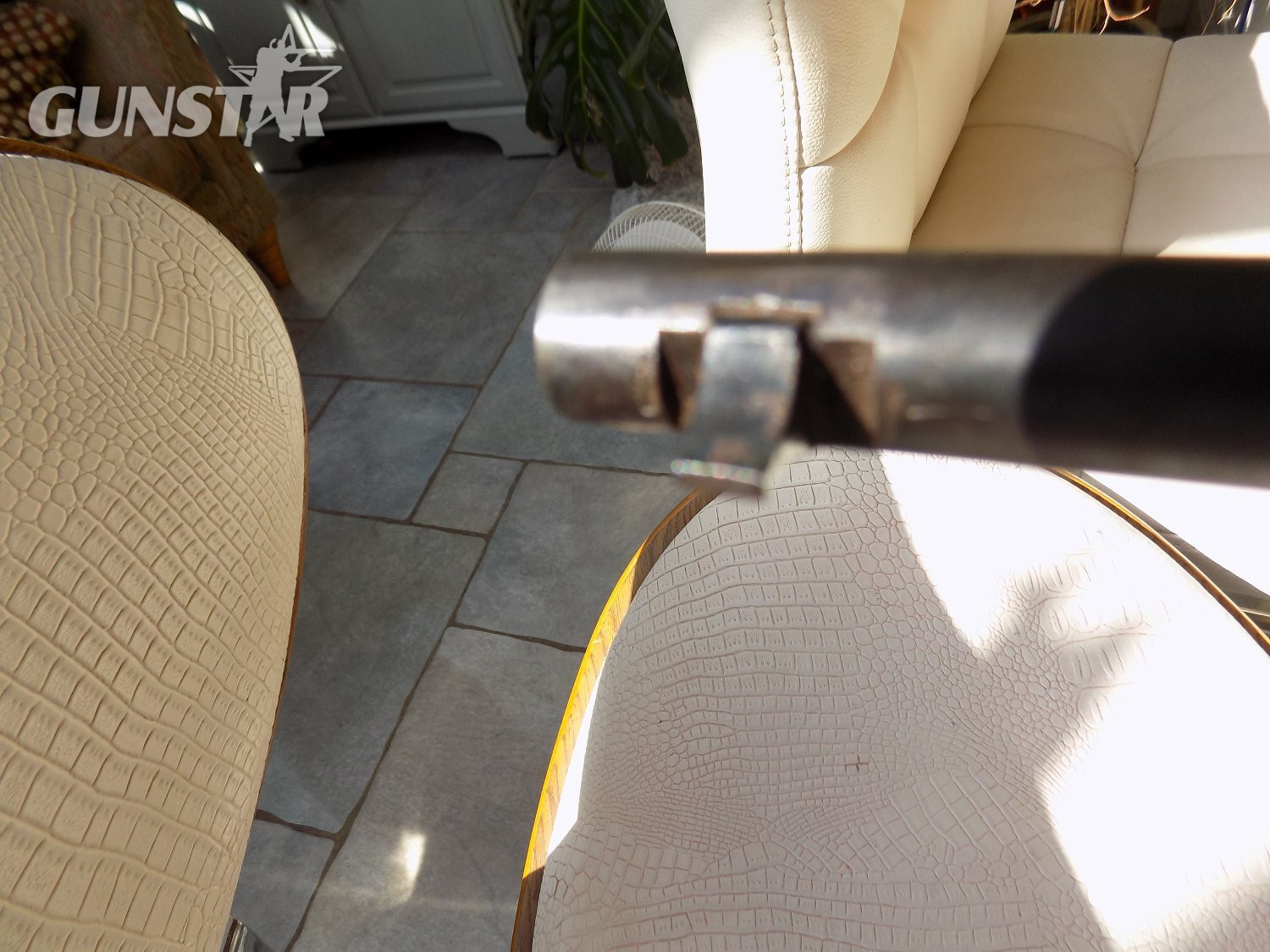 100+ YEAR OLD LINCOLN JEFFERIES.177 AIR RIFLE under leaver .177