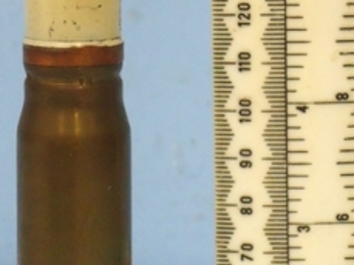 Kynoch INERT DEACTIVATED. 1957 Dated, Kynoch Production, Hispano-Suiza (20x110) HS 404 Aircraft Cannon DRILL Round. - O 1814  Other