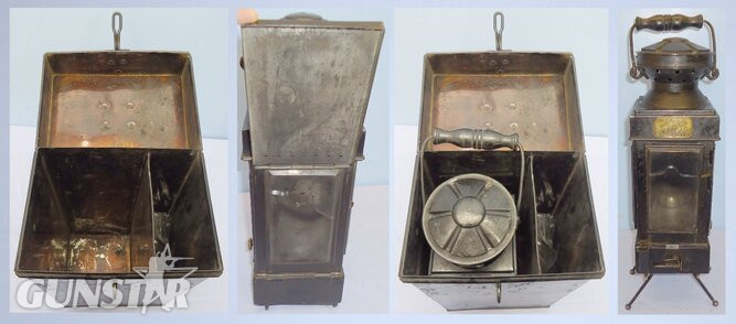  WWI British Officers Trench/Campaign Lantern and Case to Lt M.E.C. Baggallay of the 11th Hussars. 21584. WWI British Officers Trench/Campaign Lantern and Case to Lt M.E.C. Baggallay of the 11th Hussars. 21584.  Antique & Militaria