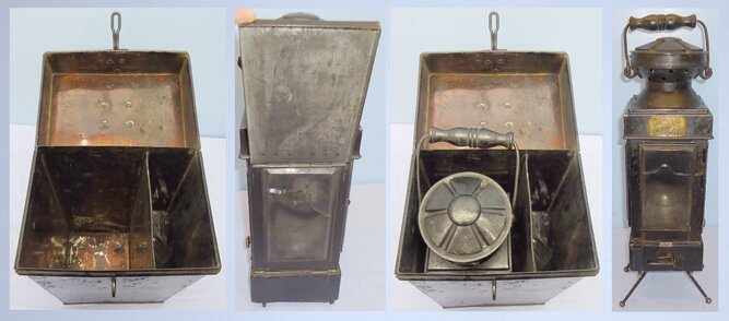  WWI British Officers Trench/Campaign Lantern and Case to Lt M.E.C. Baggallay of the 11th Hussars. 21584. WWI British Officers Trench/Campaign Lantern and Case to Lt M.E.C. Baggallay of the 11th Hussars. 21584.  Antique & Militaria