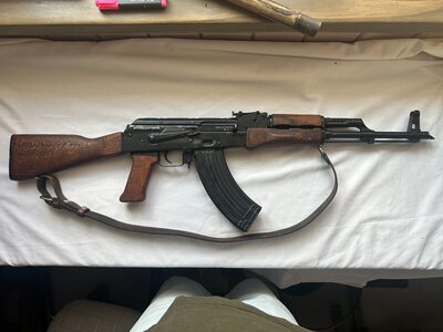 Gulf War 1991 (Op GRANBY) 'Bring Back' — Hungarian AK-Pattern Rifle AK Semi-Auto 7.62x39mm Rifle