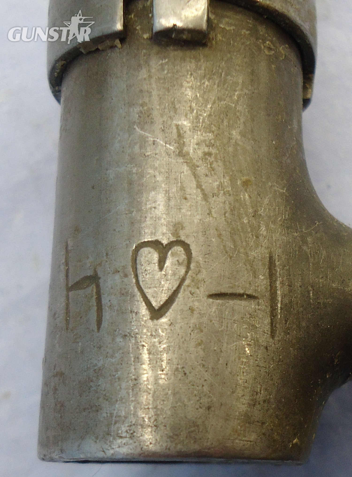 {CATEGORY} - Post Mutiny Indian Issue Victorian British India Pattern 1859 Socket Bayonet (NOT P1853) For Enfield Smoothbore Muzzle Loading Muskets and Scabbard. Sn 23478:105 Bayonet