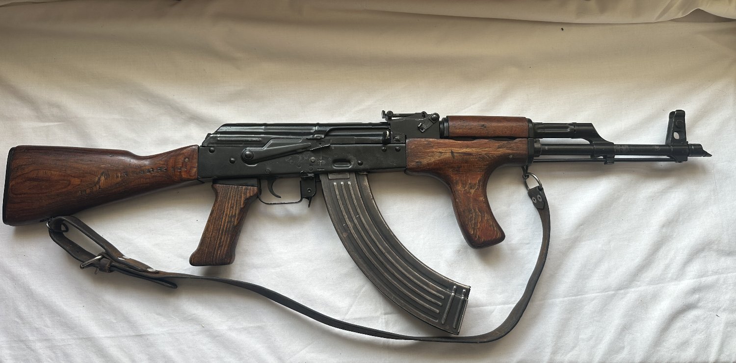 Gulf War 1991 (Op GRANBY) 'Bring Back' — Romanian AK-Pattern Rifle, 7.62 × 39 mm, 1987  AK Semi-Auto 7.62x39mm Rifle in 
