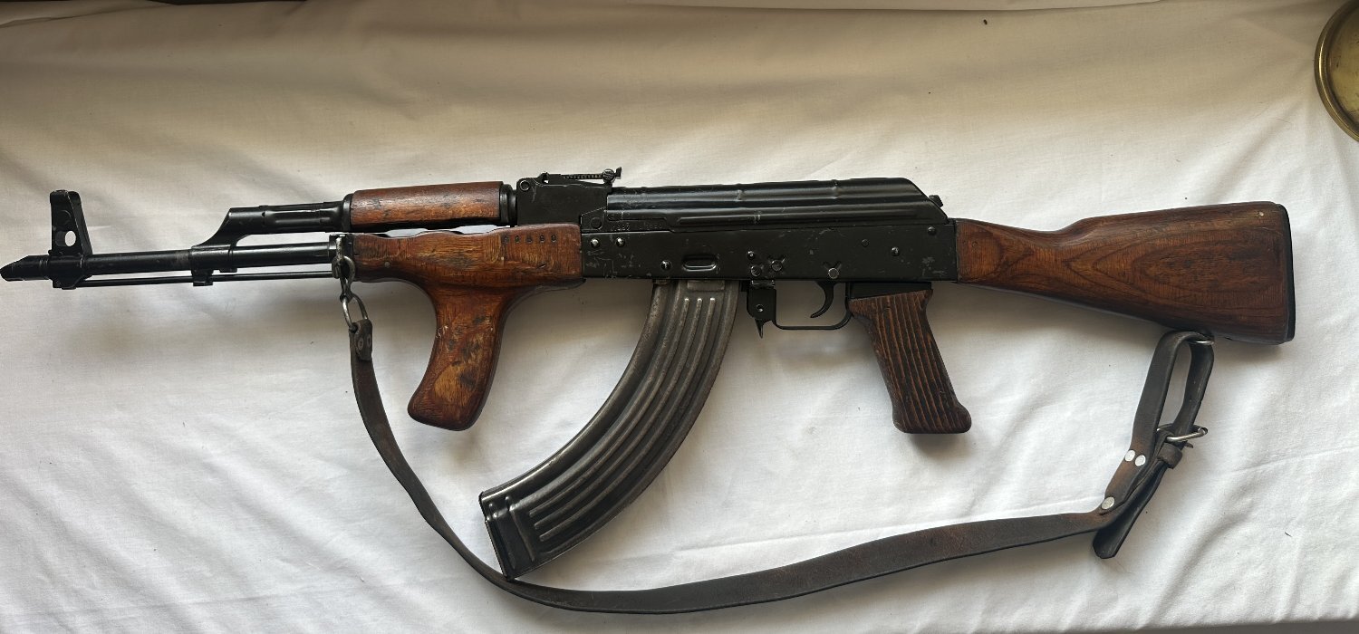 Gulf War 1991 (Op GRANBY) 'Bring Back' — Romanian AK-Pattern Rifle, 7.62 × 39 mm, 1987  AK Semi-Auto 7.62x39mm Rifle 