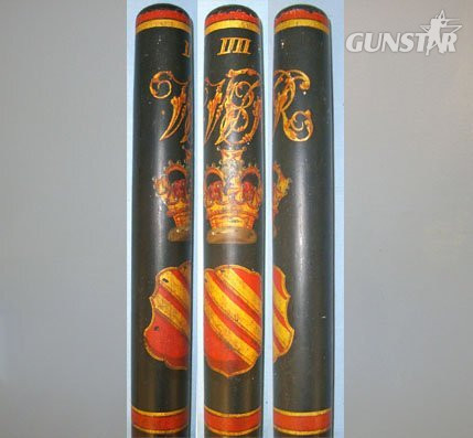 1830-1837 William IV Painted Ebonised Painted Wood City of Manchester Police Truncheon. POL 406. 1830-1837 William IV Painted Ebonised Painted Wood City of Manchester Police Truncheon. POL 406. Antique & Militaria