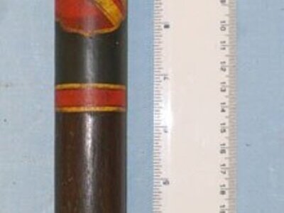 1830-1837 William IV Painted Ebonised Painted Wood City of Manchester Police Truncheon. POL 406. 1830-1837 William IV Painted Ebonised Painted Wood City of Manchester Police Truncheon. POL 406. Antique & Militaria