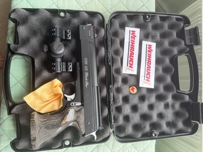 Weihrauch Hw45 black star  .177 Single Shot