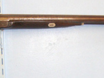 J. Moore English 17 Bore Double Barrel Muzzle Loading Percussion Hammer Shotgun By John M Muzzel Loader 17 Gauge