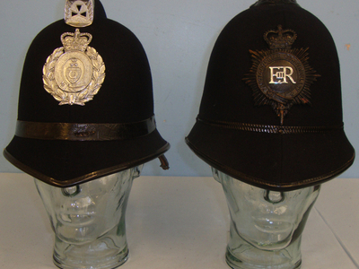 A Hertfordshire Police ‘Night’ Helmet **SOLD**28/7** & A Post 1952 ‘Dewsbury Bor A Hertfordshire Police ‘Night’ Helmet **SOLD**28/7** & A Post 1952 ‘Dewsbury Bor Clothing