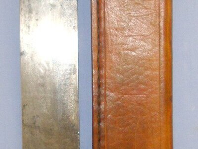 Large**Gregory Brothers Beehive Works Sheffield Hunting Knife & Scabbard. Sn 21719 Hunting Knive
