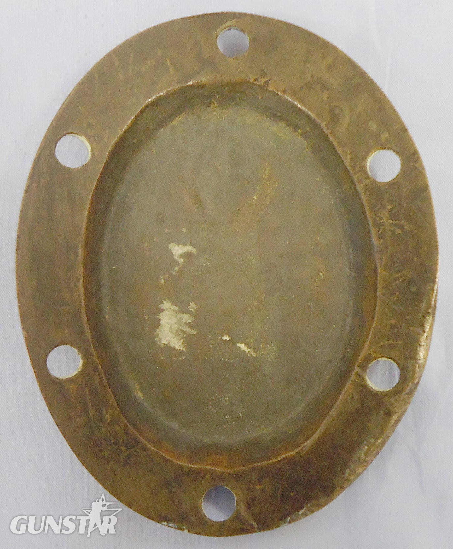  Original* WWI Breach Plate/Plaque Taken off a Turkish WWI Artillery Gun. MISC 810. Original* WWI Breach Plate/Plaque Taken off a Turkish WWI Artillery Gun. MISC 810.  Antique & Militaria