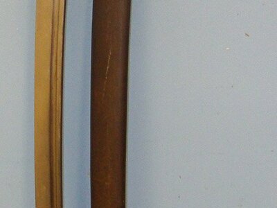 MATCHING NUMBERS, BLADE NUMBERED ON SIDE**Original, WW2 Japanese NCO's Type 95 Katana With ‘The Lijima Swords Factory’ & Toyo 1st Arsenal Arsenal Marks & Scabbard. Sn 20906 Sword