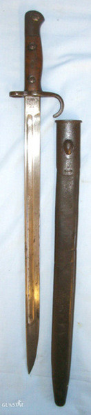 Wilkinson Early Production, Pre WW1, 1909 Dated Hook Quillon 1st Type 1907 Patte Bayonet in 