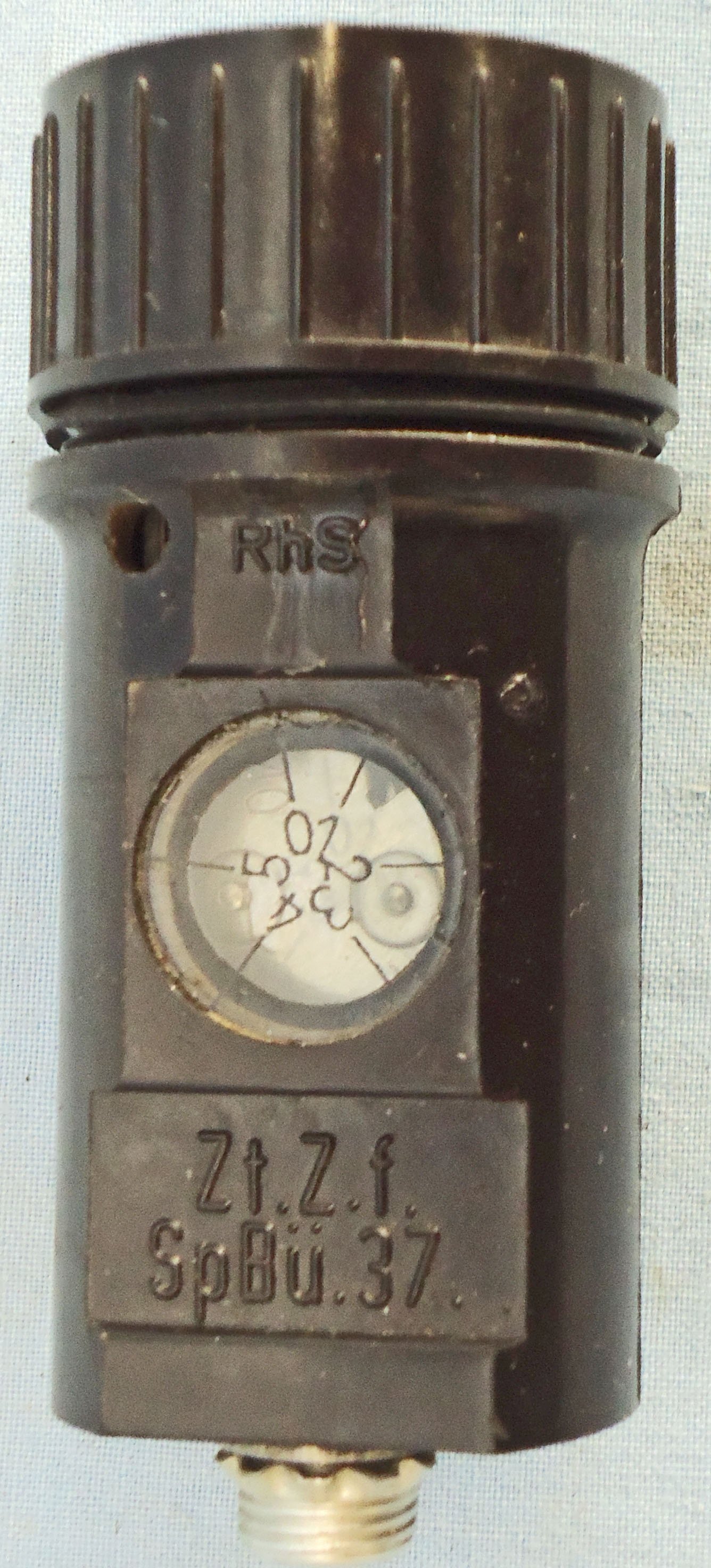 German. WW2, 1940 Dated, Wehrmacht Pioneer Battalion Zt. A.f Sp Bu.37, 5 Minute Mechanical Timer for Demolition Charges. - O 2214 German. WW2, 1940 Dated, Wehrmacht Pioneer Battalion Zt. A.f Sp Bu.37, 5 Minute Mechanical Timer for Demolition Charges. - O 2214  Other Ammunition - {CATEGORY} in 