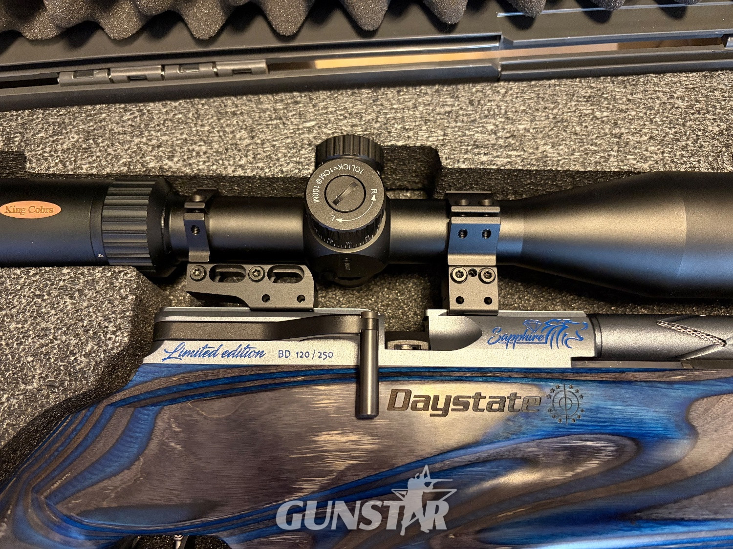  Daystate Sapphire Limited Edition 120 of 250 in .177 Daystate Sapphire wolverine Ltd Edition  .177