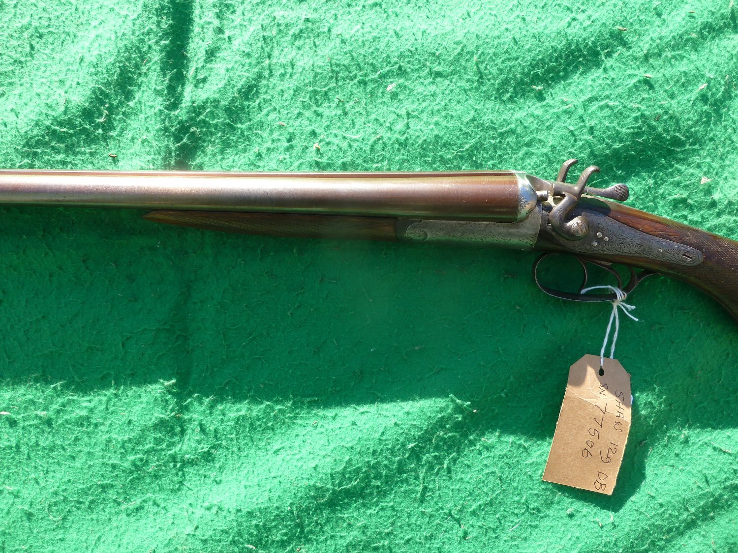  John Shaw S/S Side By Side 12 Bore/gauge