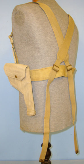 ME Co (Mills Equipment Company) and MW&S Ltd British WD Officer's Webbing Belt Rig Including 1940 Belt By BH&G, 1942 Dated .3 Clothing