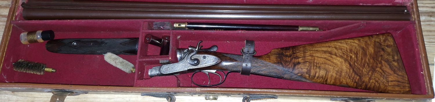 {CATEGORY} - C. H. Weston C H WESTON 1880 / 1890s Side By Side 16 Bore/gauge
