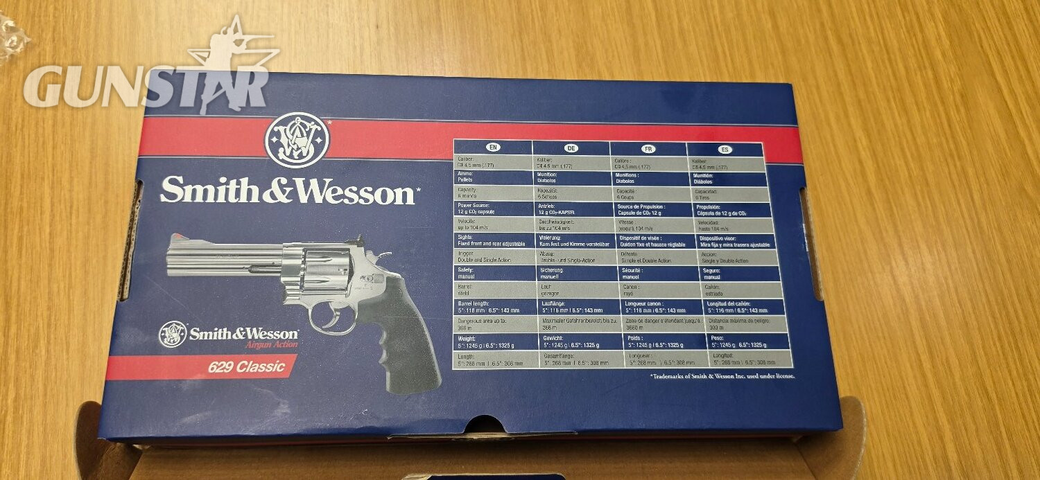 Umarex Smith & Wesson 629 Classic .177 - {CATEGORY} in 