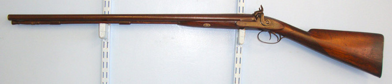 English 15 Bore Double Barrel Muzzle Loading Percussion Hammer Shotgun. English 15 Bore Double Barrel Muzzle Loading Percussion Hammer Shotgun. Muzzleloader 15 Bore/gauge