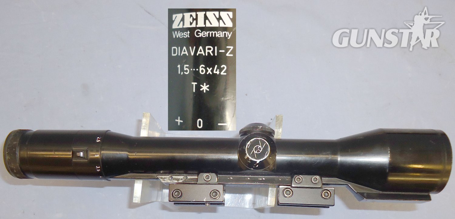 Quality* West German Zeiss Diavari-Z 1.5-6x42 FFP Variable Rifle Scope. OPT 810. Quality* West German Zeiss Diavari-Z 1.5-6x42 FFP Variable Rifle Scope. OPT 810.  Sight & Optic in 