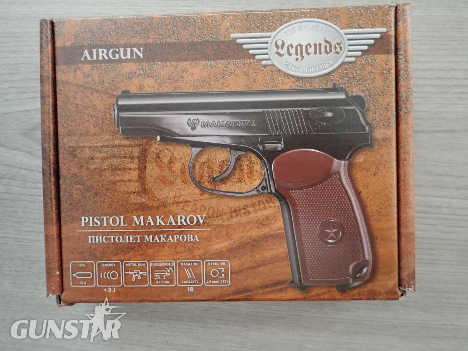 Umarex Legends Makarov .177