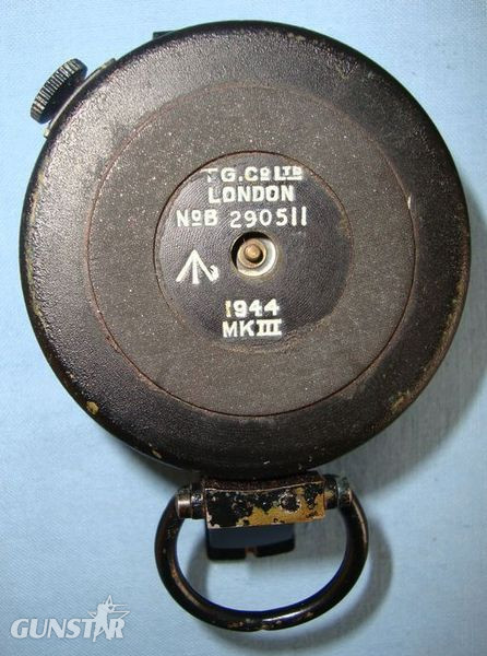  T.G. & Co Ltd London British Officer's MK III Military Compass By TG & Co Ltd London With WW2 1944 Le Other Accessory