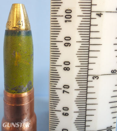  13 mm MG131/13 (20x82) High Explosive Incendiary Cannon Round 13 mm MG131/13 (20x82) High Explosive Incendiary Cannon Round Antique & Militaria