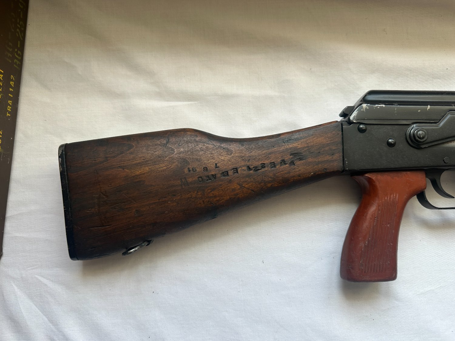  Gulf War 1991 (Op GRANBY) ‘Bring Back’ — Chinese Type 56 Rifle, 7.62 × 39 mm, State Factory 386  AK Type 56 Semi-Auto 7.62x39mm Rifle