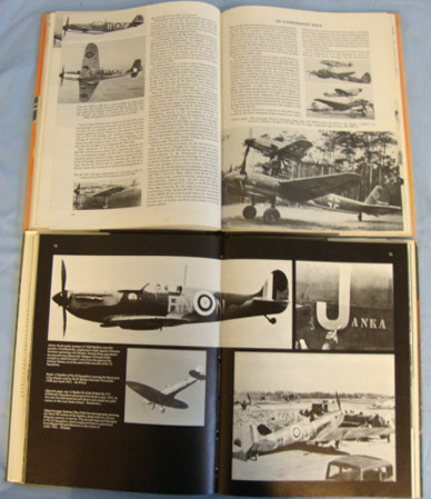 Spitfire & One On The ME 109 books Collection of Eight Books, Seven On The Spitfire & One On The ME 109.  Other Accessory