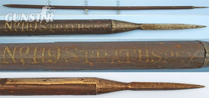 Strathspey Fencibles Pike Number 119 to the Grant or Strathspey Fencibles (1793) Sn - 22159 Strathspey Fencibles Pike Number 119 to the Grant or Strathspey Fencibles (1793) Sn - 22159 Antique & Militaria in 