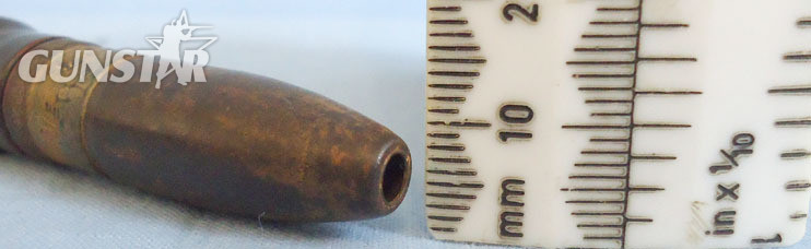  13 mm MG131/13 (20x82) Incendiary Cannon Round 13 mm MG131/13 (20x82) Incendiary Cannon Round  Antique & Militaria