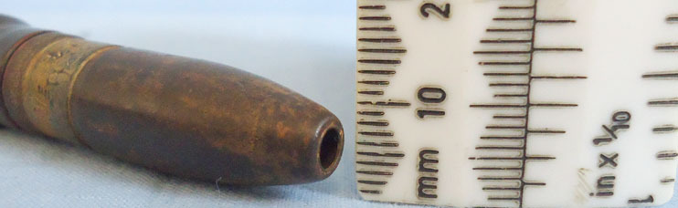  13 mm MG131/13 (20x82) Incendiary Cannon Round 13 mm MG131/13 (20x82) Incendiary Cannon Round  Antique & Militaria